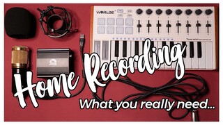 A 7-Minute Beginner's Guide To Budget Home Recording Equipment (Updated) | Rufina Guerrero