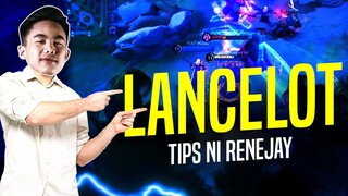 LANCELOT TIPS NI RENEJAY (Renejay Mobile Legends Full Gameplay)