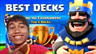 best deck !!! turnamen progresif ( clash royale )