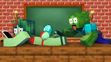 Monster School : ZOMBIE EPIC STORY - Minecraft Animation