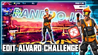 CARA EDIT VIDEO ALVARO CHALLENGE FREE FIRE DI KINEMASTER PRO