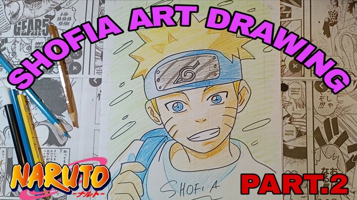 drawing anime Naruto part.2