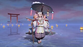 🌸Onmyoji Arena:New Skin ENMUSUBI [Trĩ Tuyết Khiển Quyển]🌸 Skin Hiếm