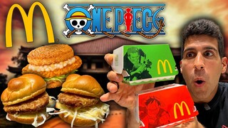 LA COLLABORAZIONE MCDONALD'S x ONE PIECE in Giappone