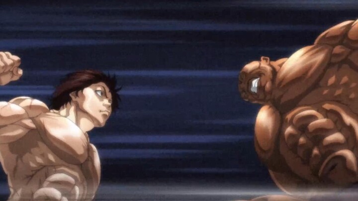 Animasi|Adegan Pertempuran Mendebarkan "Baki the Grappler"