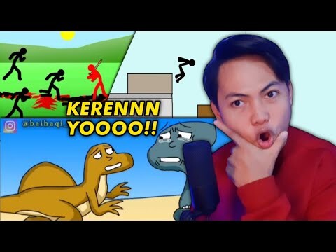 REACT ANIMASI DARI SUBSCRIBER KERENNN!!! Part 15,666