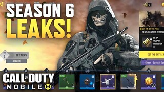 *NEW* All Season 6 Leaks! Battle Pass + Mythic Templar + Lucky Draws & more! COD Mobile Leaks!