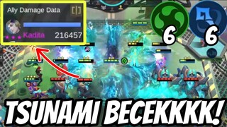 SIAPAPUN KITA BANJIRIN!! COMBO BECEK BERDARAHH CUY!!