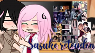 ✨•[🌷]•Sasuke Retsuden react a SasuSaku•[🌷]•✨ 🍒sasusaku☕