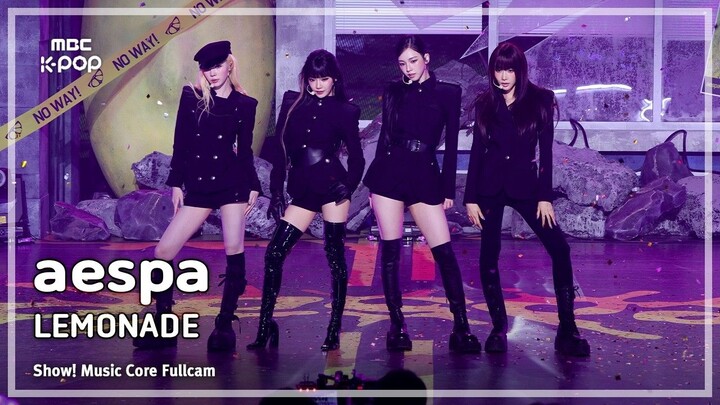 【Rekaman langsung 4K seluruhnya】Aespa 260530 panggung promosi lagu “LEMONADE” di acara musik
