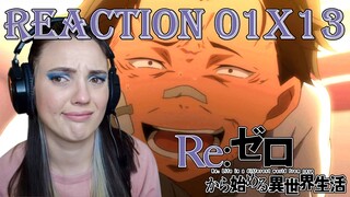 Re:Zero  S1 E13 - "Self-Proclaimed Knight Natsuki Subaru" Reaction