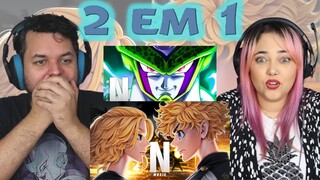 2 em 1 NEKO Vingança Contra o Tempo Takemichi vs Mikey Tokyo Revengers E Androide Perfeito // REACT