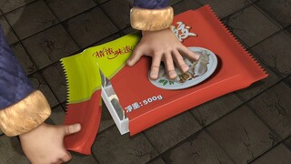 晚餐时间看一集熊出没《一碗香》好下饭