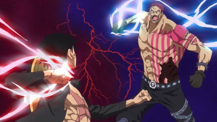 ลูฟี่ VS คาตาคุริ ฉากคาตาคุริแทงตัวเอง! ดูแล้วขนลุก!!!