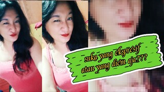 ekspresif dong masa diem aja kan gak seru