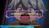 Serving god goes to far