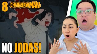 Y SE MARCHO ...🎶🚣‍♀️| CHAINSAW MAN cap 8 | REACCIÓN