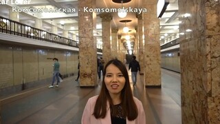 Hệ thống tàu điện ngầm đẹp nhất thế giới _ Cung điện dưới lòng đất Moskva _ 18