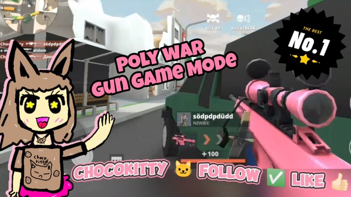 POLYWAR : Gun Game Mode‼️
