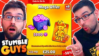 APSOLUTNI ŠOK 😱 KUPIO MEGA OFFER ZA 50E I PODUVAO GA ❌ Stumble Guys