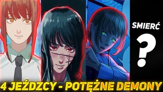 Kim są NAJPOTĘŻNIEJSZE DIABŁY w Chainsaw Man?! TEORIA 4 Jeźdźców potwierdzona - rodzeństwo Makimy?