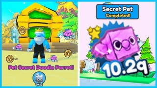 100% BERHASIL !! RAHASIA CARA MENDAPATKAN PET SECRET DOODLE PARROT UPDATE TERBARU PET SIMULATOR X