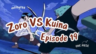 ZORO VS KUINA | ONE PIECE EPISODE 19