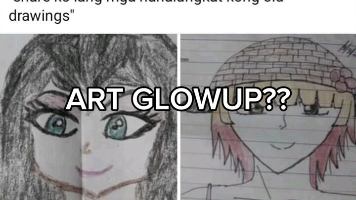 my drawing glow up☆