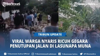 Polres Muna dan Pemerintah Mediasi Warga yang Nyaris Ricuh, Viral Gegara Penutupan Jalan di Lasunapa