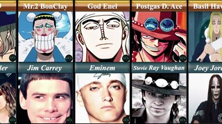 One Piece Characters Based on REAL PEOPLE .part 1