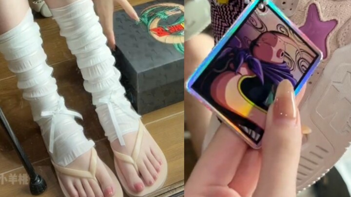 [Tao Tao Try-On] Try on the Dragon Ball co-branded sneakers!