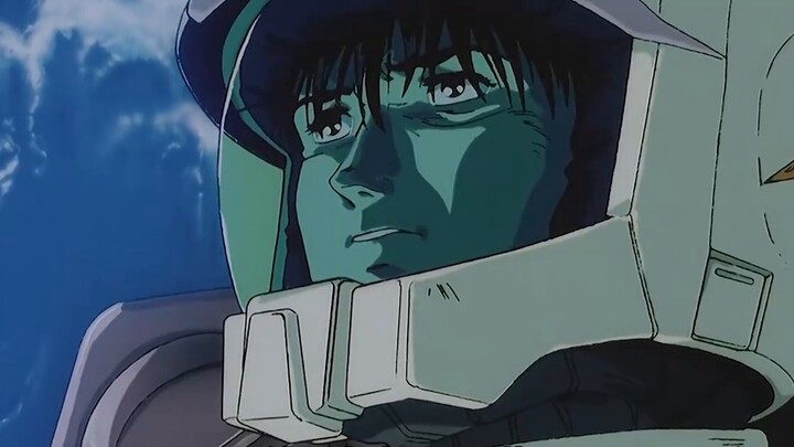 A giant space beast holding a 40-meter-long sword, the last vehicle of Anabel Cardo, the green giant