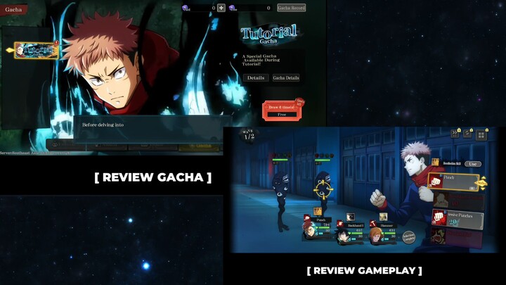 Day Two : Review Gacha - Game Play - Story | Jujutsu Kaisen Phantom Parade