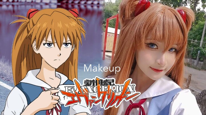 แต่งหน้าอาสึกะ! Asuka Langley Sohryu - 惣流・アスカ・ラングレー [ Neon Genesis Evangelion ] Makeup by Irene01