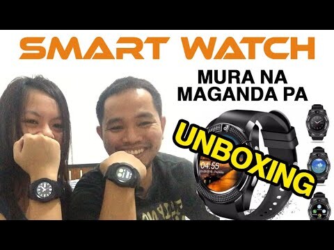 UNBOXING SMART WATCH! MURANG MURA PERO SOBRANG GANDA AT HIGHTECH! LEGIT!