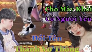 [Free Fire] Cô Mun Chơi Lớn Đổi Tên Thành Vợ Thông Phản Ứng Của Mọi Người Như Thế Nào...