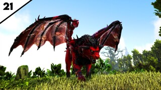 AKHIRNYA PUNYA SINGA TERBANG JUGA - ARK Survival Evolved Crystal Isles Indonesia #21