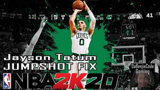 Jayson Tatum Jumpshot Fix NBA2K20
