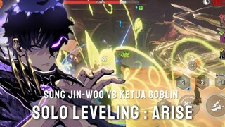 Sung Jin-Woo vs Ketua Goblin - Solo Leveling Season 2