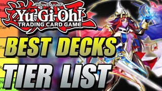 Best Yugioh Decks 2023 Tier List!  (Post Age of Overlord)