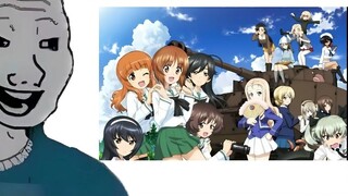 [ Girls & Panzer ] Before VS After