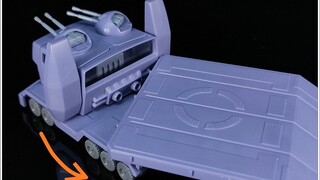 Zaku also lies flat on the trailer! 丨EX 1/144 Zeon military transport vehicle [Langya Sharing] Zaku 