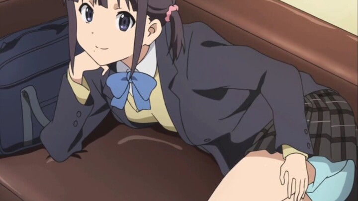 "Is this the benefit of being a girl!"