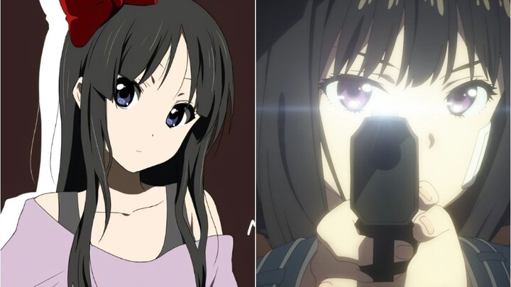 "Akiyama Mio, aku dulu sangat kuat!!!"