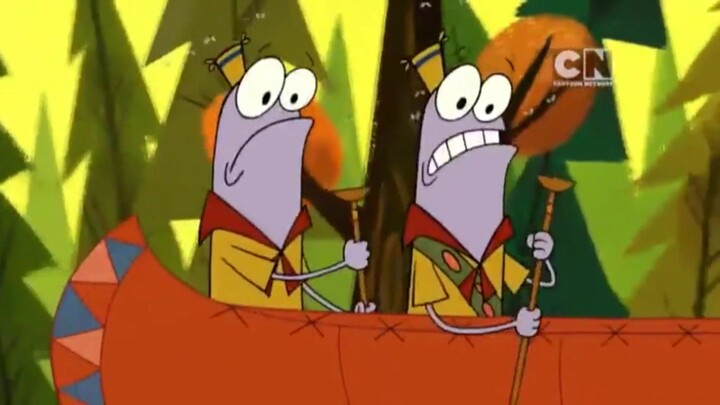 Chip and Skip Cartoon: The Amazing Race