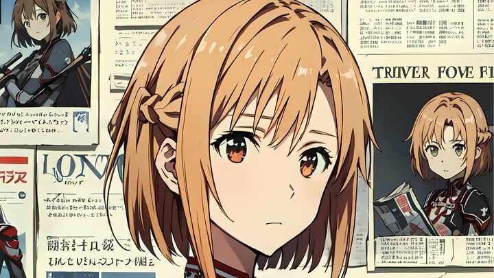 【Asuna】Berbagai gaya rambut Asuna!