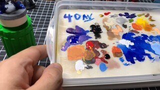 【مشاركة أدوات】 إيضاح إضافي لورق تلوين البديل للوحة الرطوبة، ورق "سيغما جلاسين" بوزن 40 جرام يستحق اق