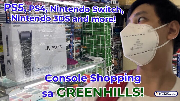 PS5 PS4 NINTENDO SWITCH sa GREENHILLS | Magkano? Tour sa Tech Paradise ng PILIPINAS 2022 | 3DS VITA