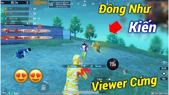 PUBG Mobile | Gặp Viewer Cứng - Đồng Đội Đòi Đi Đầu Xuống Đất Nếu TOP 1 😆