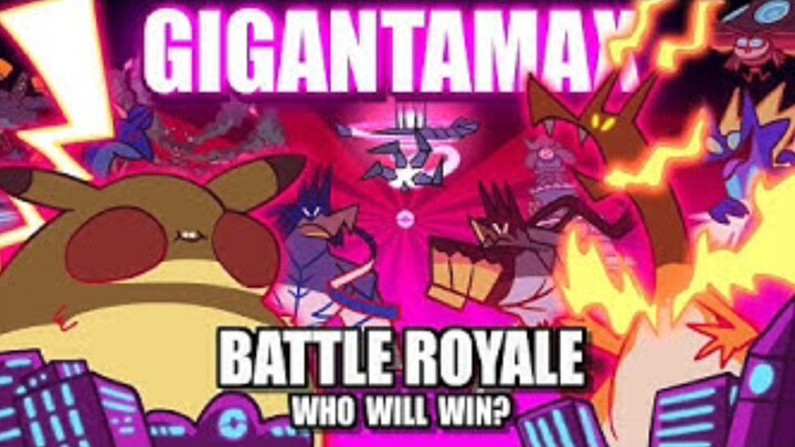 Pokemon Battle Royale GIGANTAMAX #ANIMATED